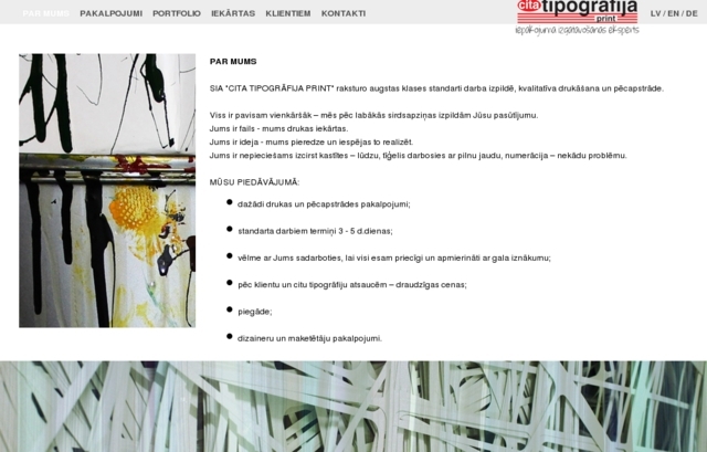 Cita tipogrāfija, SIA